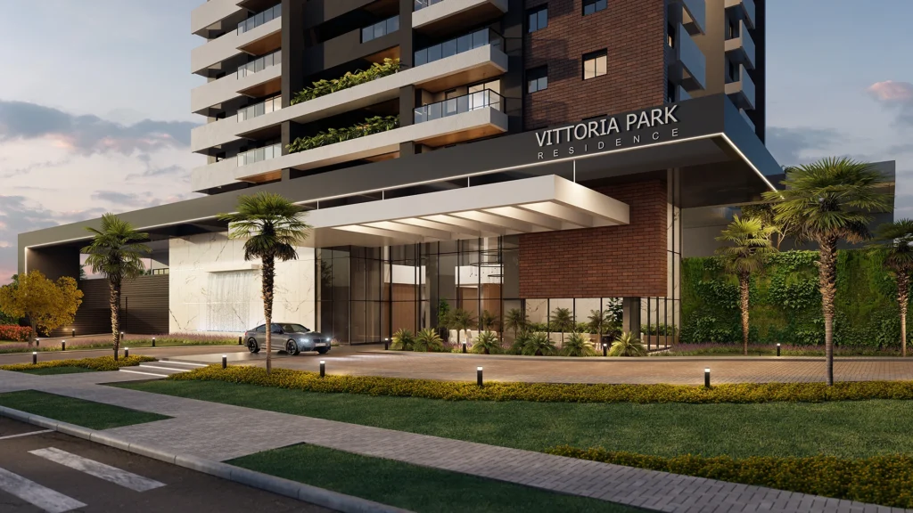 ENTRADA PRINCIPAL COM PORTE COCHÈRE